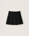 Falda Mini Tableada,NEGRO
