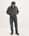 Chamarra Bomber Fit Regular,GRIS CARBON