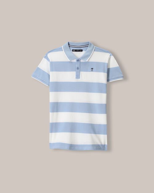 Polo Manga Corta Rayas