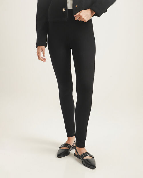 Leggings Pinzas Negro