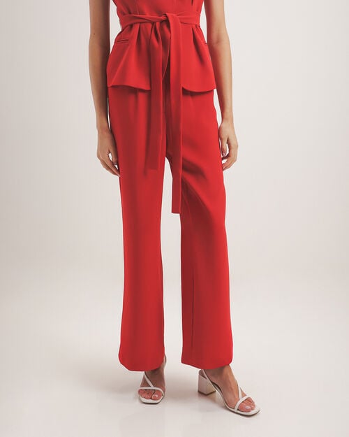 Pantal&oacute;n Rojo Acampanado