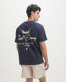 Playera Azul Dise&ntilde;o,AZUL MARINO