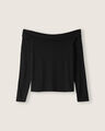 Playera Manga Larga Verde,NEGRO