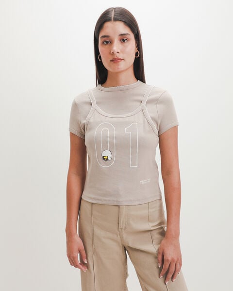 Playera Ringer Peanuts