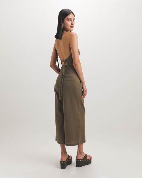 Top Halter Verde