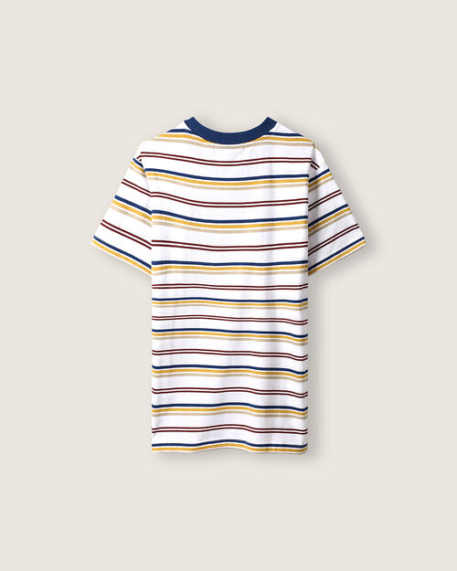 Playera Manga Corta Rayas