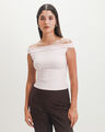 Top Hombros Descubiertos,ROSA