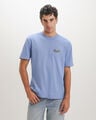 Playera Relaxed Azul,AZUL ACERO