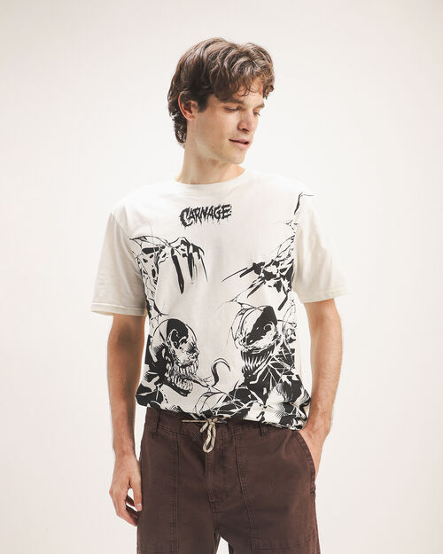 Playera Beige Venom