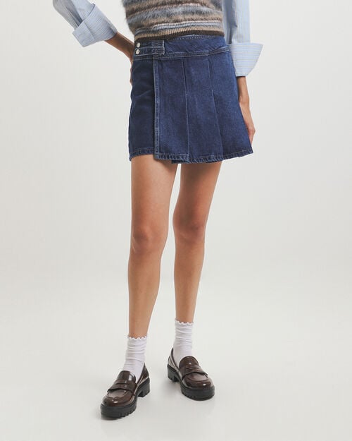 Short Falda Tableada