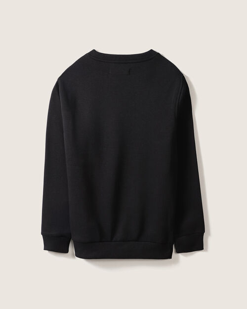 Sudadera Negra Fit Relaxed