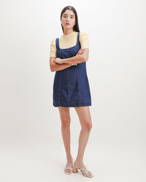 Vestido Corto De Mezclilla