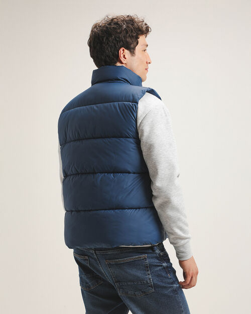 Chaleco Abullonado Azul