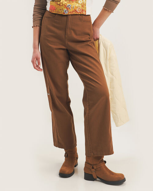 Pantalón Wide Leg Bolsillos