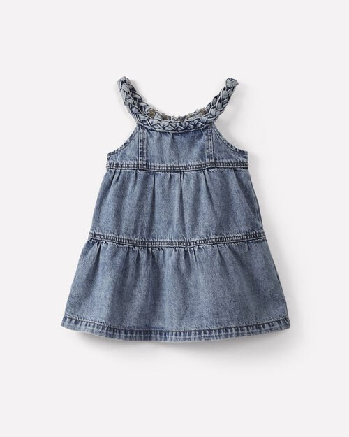 Vestido Tirantes Trenzados