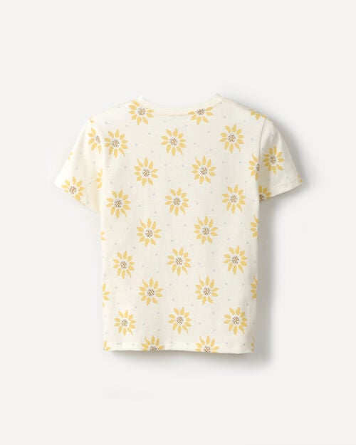 Playera Estampada Flores