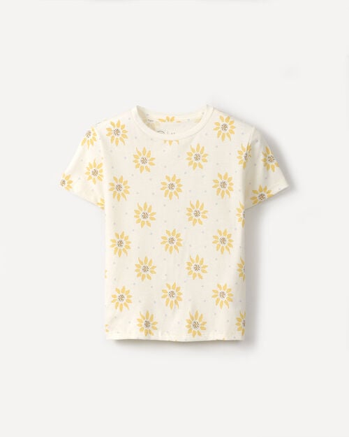 Playera Estampada Flores