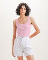 Body Azul B&aacute;sico,ROSA