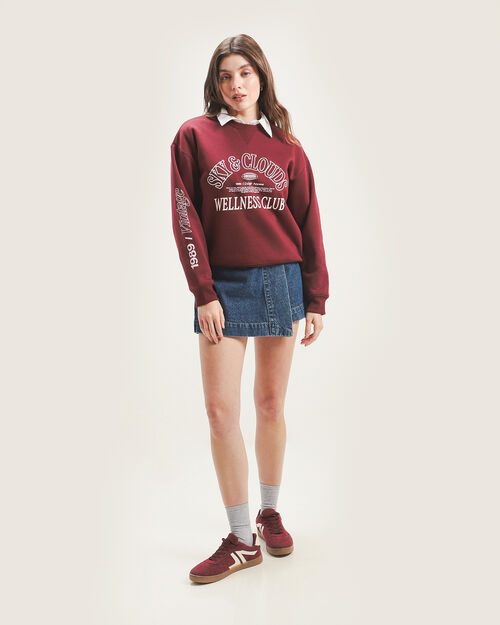 Short Falda De Mezclilla Azul