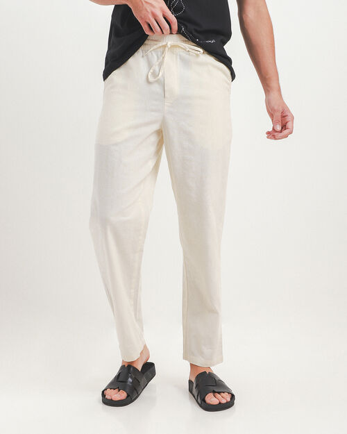 Pantal&oacute;n Relaxed Beige