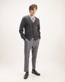 Suéter Gris Fit Regular,GRIS CARBON