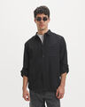 Camisa Textura Caf&eacute;,NEGRO