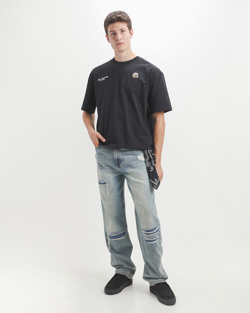 Jeans Wide Leg Azul