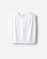 Playera Sin Manga,BLANCO