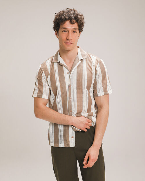 Camisa Café Relaxed
