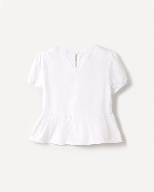 Blusa Blanca Mo&ntilde;os
