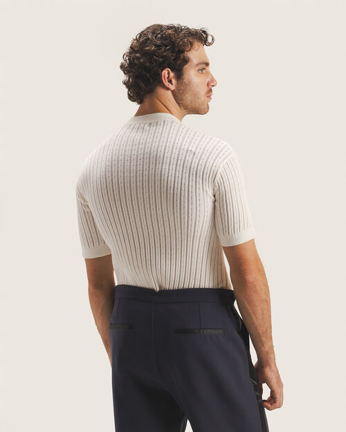 Playera Beige Semiajustada