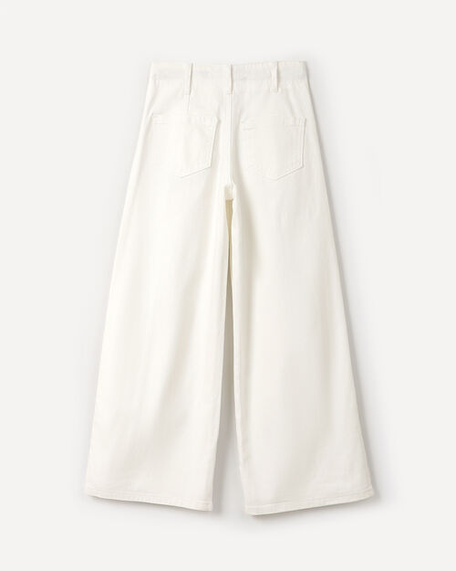 Jeans Blanco Wide Leg
