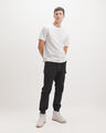 Jogger Cargo Gris,NEGRO