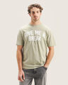 Playera Blanca Fit Regular,VERDE EMPOLVADO