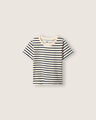 Playera Beige Manga Corta,BLANCO HUESO