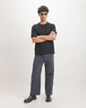 Pantal&oacute;n Azul Baggy,AZUL ULTRAMAR