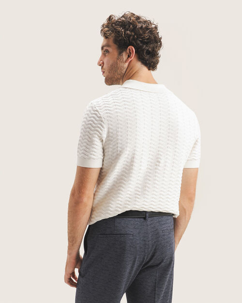 Polo Beige De Punto