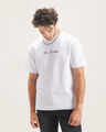 Playera Beige Fit Relaxed,BLANCO