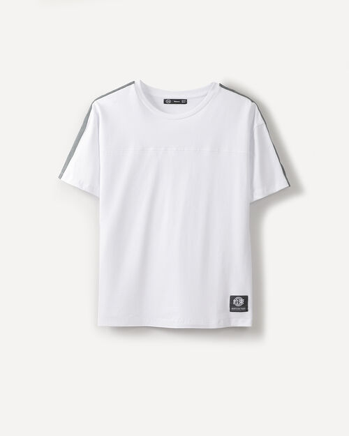 Playera Manga Corta Blanca