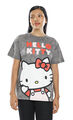Playera Oversize Hello Kitty,GRIS CLARO