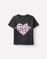 Playera Texto Girl Power,GRIS CARBON