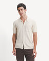 Polo Slim Beige,BEIGE