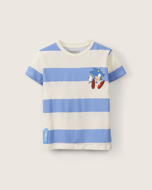 Playera Manga Corta Sonic