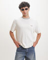 Playera Henley Negra,BLANCO HUESO