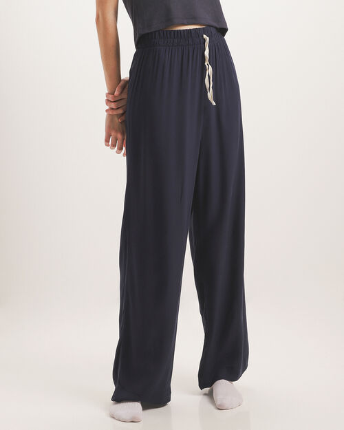 Pantal&oacute;n De Pijama Azul