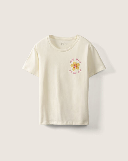 Playera Manga Corta Estampada