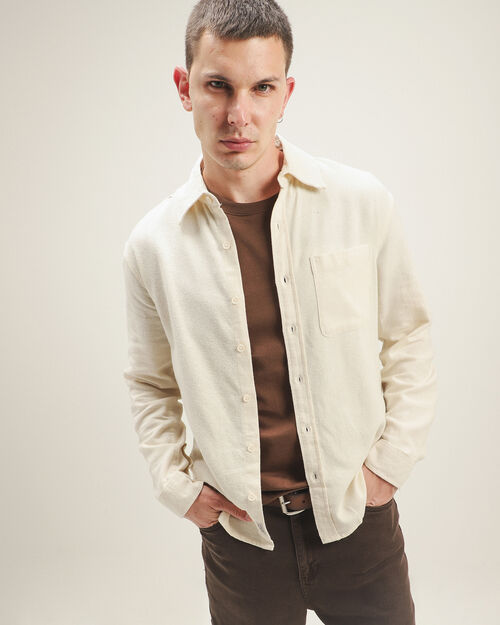 Camisa Relaxed Manga Larga