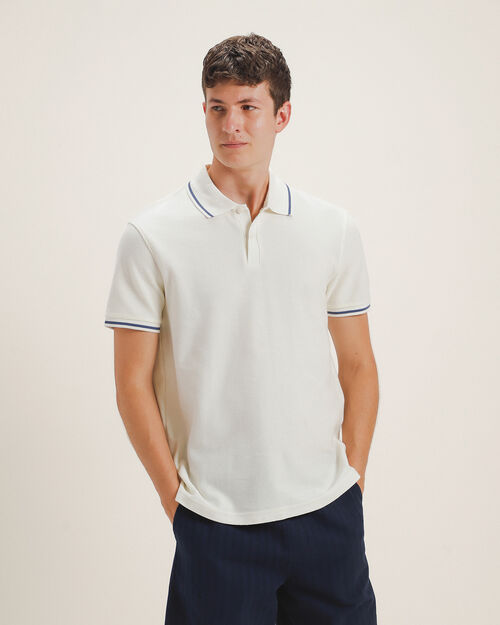 Polo Blanca Fit Slim