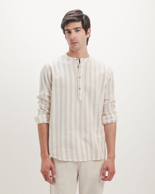 Camisa Mao Beige