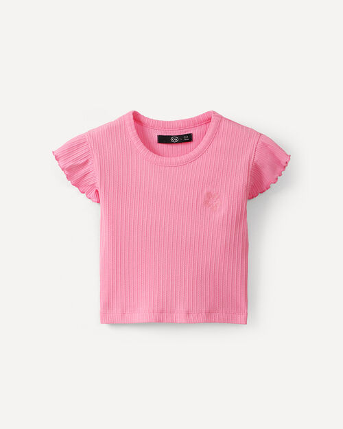 Conjunto Rosa Top Y Short